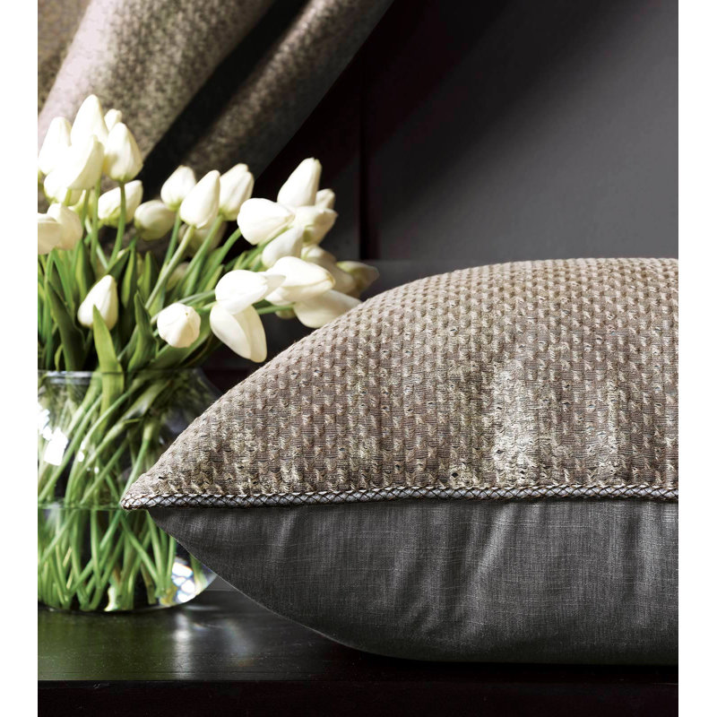 Indochine Linen Square Pillow Cover & Insert