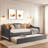 Daybed With Led Light And Trundle-270366088
