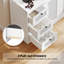 Armoire-buffet 63 po avec rangement à 3 portes et 3 tiroirs