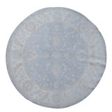 One-of-a-Kind 8' Hand Knotted Area Rug