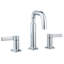 Widespread Bathroom Faucet with Drain-26612943