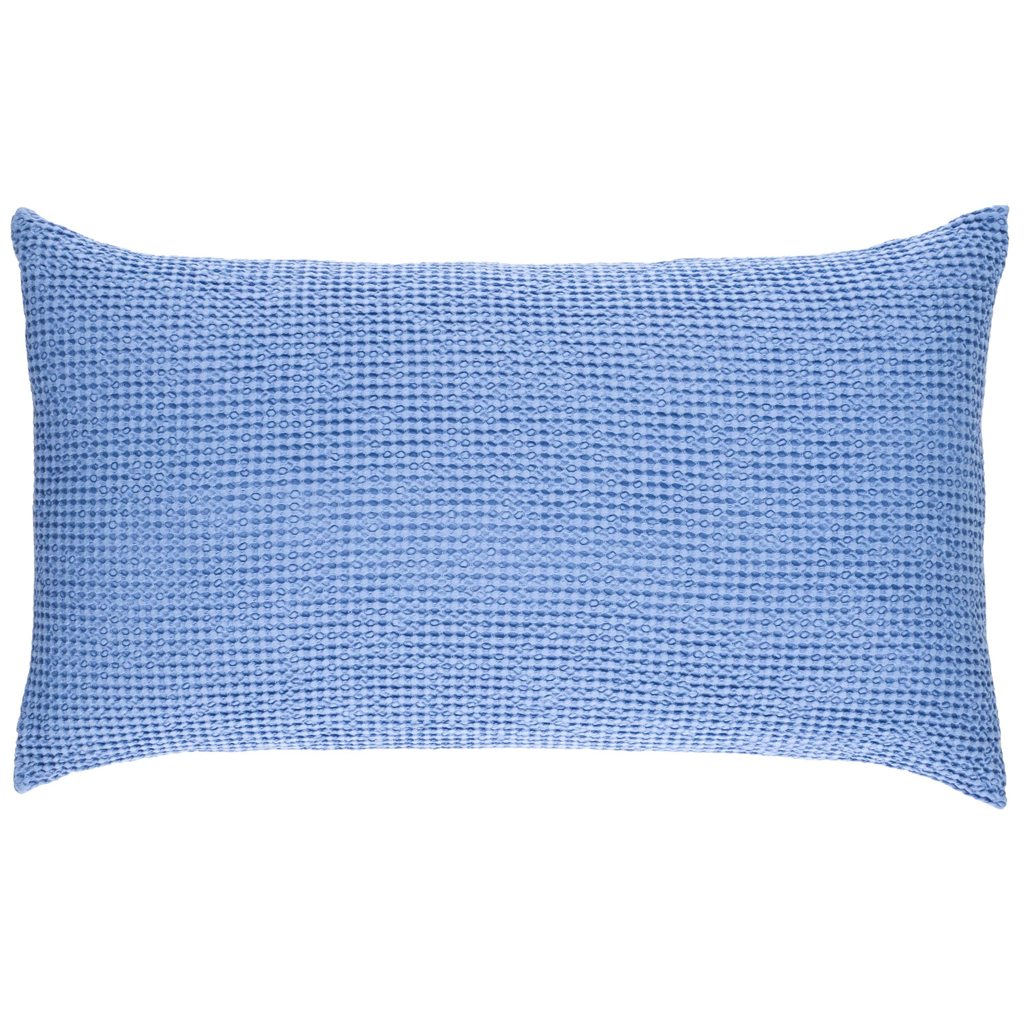 Bubble Matelasse Sham, King, French Blue
