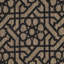 Noir/beige à motif géométrique Narooma Tapis décoratif-21411968