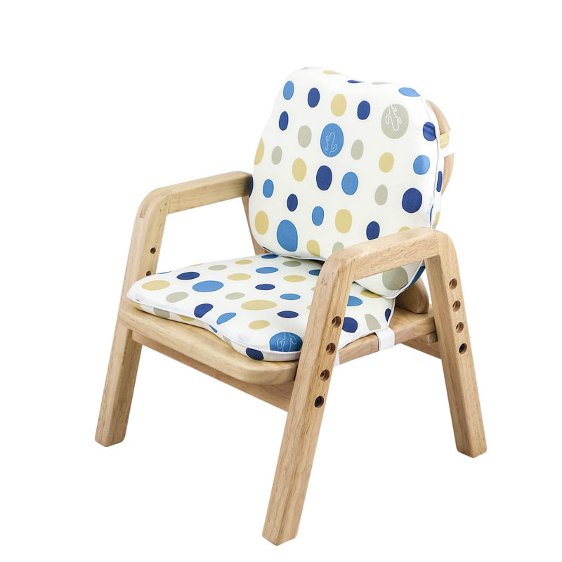 Coussin de chaise de salle à manger booster, Bleu