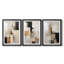 ABSTRACT Series CCCCLXIV - Impression sur mesure encadrée de qualité supérieure - 3 pièces-2125309634-2125309632