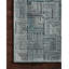 Tapis gris en polyester tissé à la main Emilianna-383351900