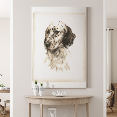 " Printed Danchin Setter "