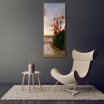 Fishing Boat - Wrapped Canvas Print