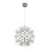 Mercier 42-Light Chrome Dimmable LED Globe Chandelier