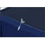 Grand garde-manger autoportant avec 8 tablettes de porte, 3 tablettes réglables, 7 tiroirs et 8 supports à vin, fabrication en bois de pin durable-134537199