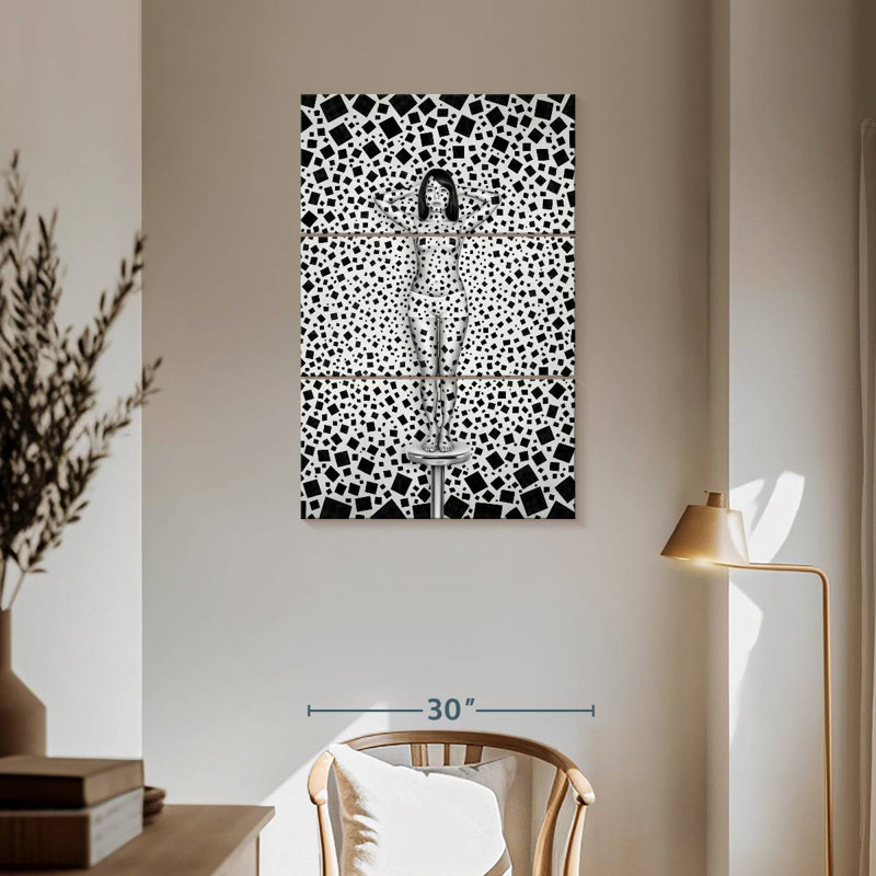 Senne Less Is More Illusion, 57" H x 36" W