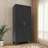 71'' 2 Shapely Doors Cabinet, Metal Storage Cabinet With Doors And Adjustable Shelves, For Bedroom, Living Room, Kitchen-1603736598