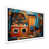 White Single Picture Framed