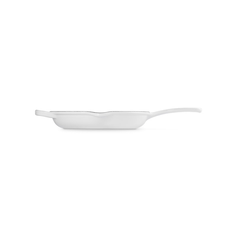 Le Creuset Enameled Cast Iron Skillet, 10.25", White