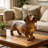 Brown Dachshund Statue