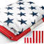 Anley EverStrong Series - Drapeau de la paix des États-Unis en nylon robuste de 3 pi x 5 pi - Étoiles brodées et rayures cousues - 4 rangées de coutures - Drapeaux américains de la paix avec œillets en laiton 3 x 5 pi