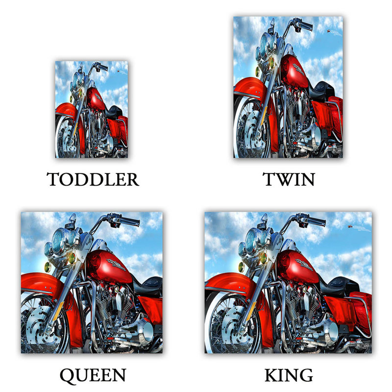 Ensemble de housse de couette DiaNoche en microfibre par Mark Watts - Road King