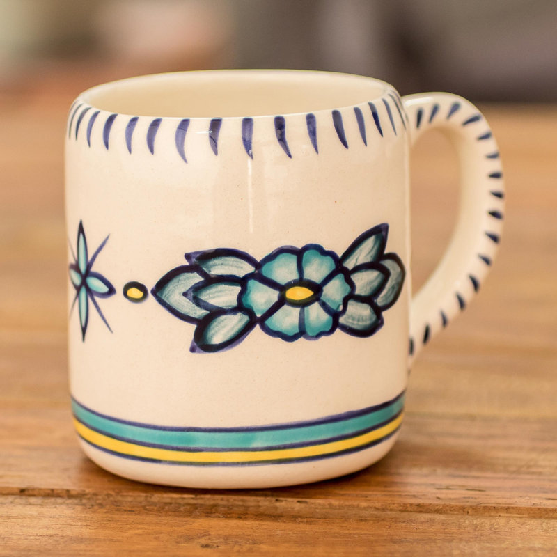 Red Barrel Studio® Handmade Bermuda Ceramic Mug