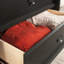 Commode 4 tiroirs, finition noire
