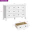 Commode de chambre à coucher à 6 tiroirs l 47 po Dateland-2074101272