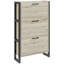 Armoire à chaussures avec 3 tiroirs rabattables, armoire de rangement pour chaussures autoportante