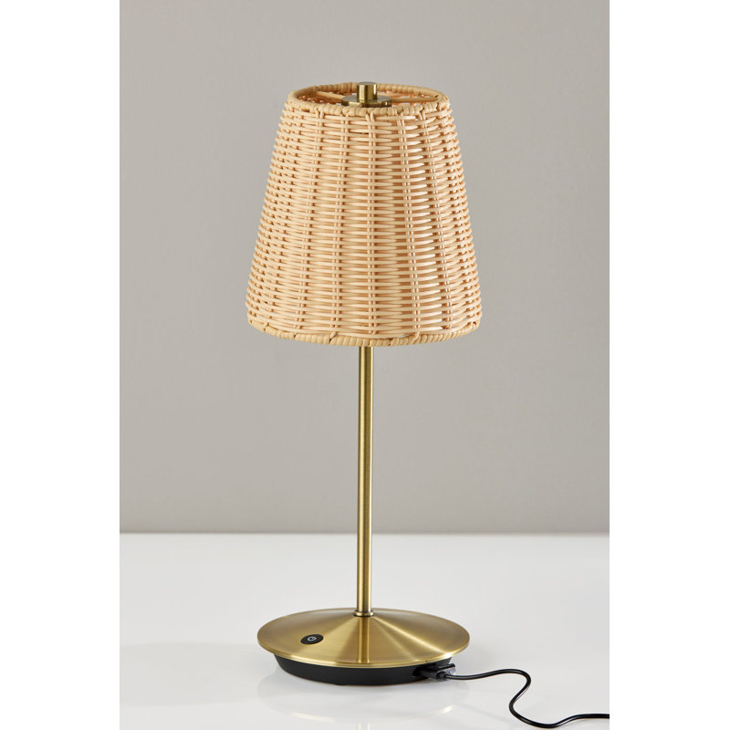 Lampe de table Andy, Laiton antique
