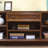 Modern Nut-Brown Solid Wood TV Stands