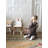 Kids 11'' Wood Desk Or Activity Chair Desk / Activity Chair and Ottoman
