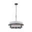 4-Light Dimmable Drum Chandelier