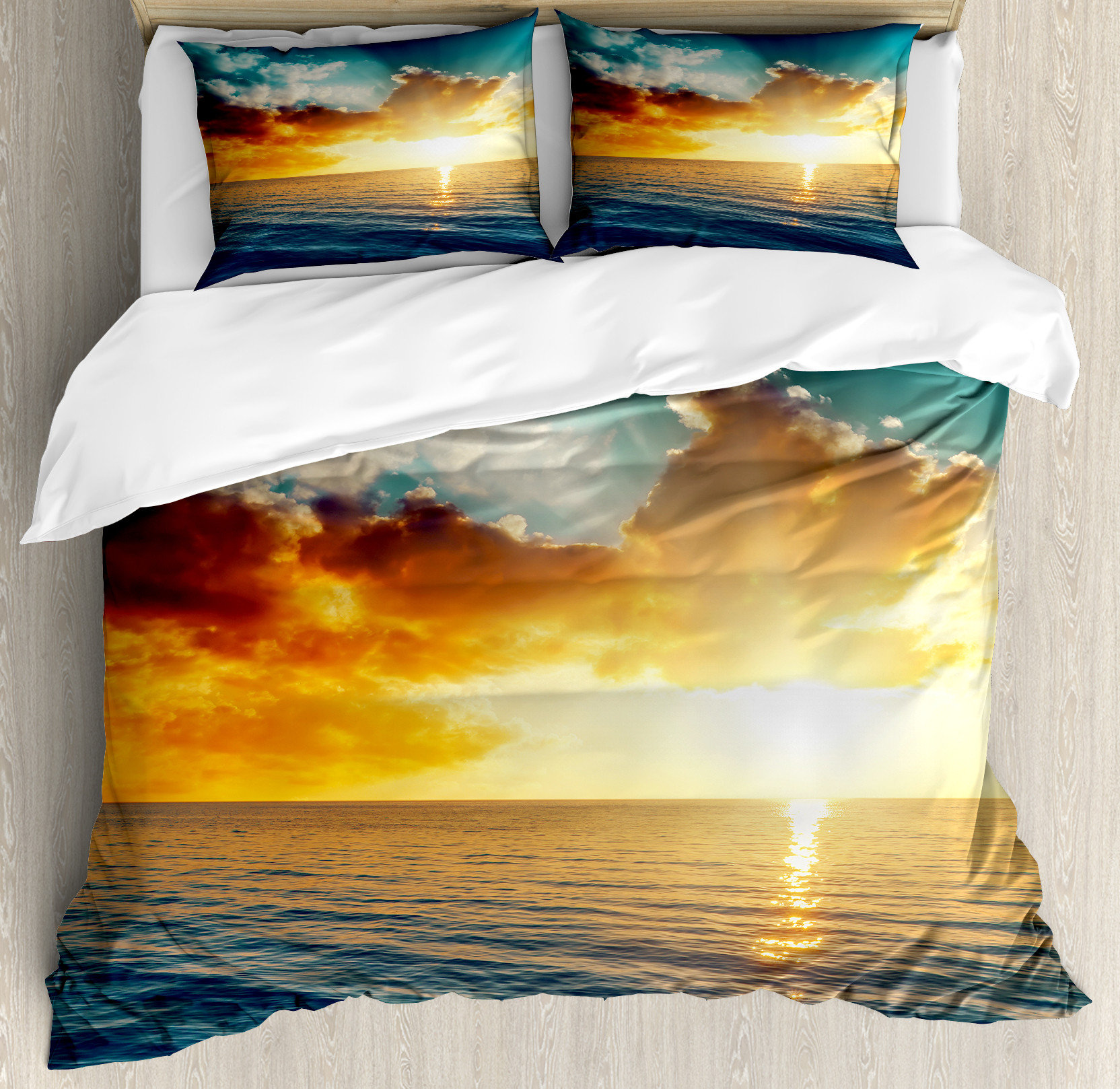 Sunset Howl WJ2310281CL Duvet Cover Set