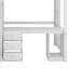 Lit mezzanine avec garde-robe, bureau et tiroirs de rangement-718657196-718657199