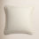Fringed Cotton Throw Pillow