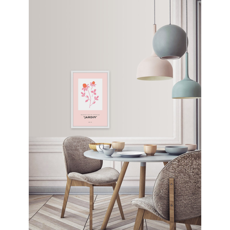 ''Jardin No 09 Collection'' Framed Print, 8" W x  12" H