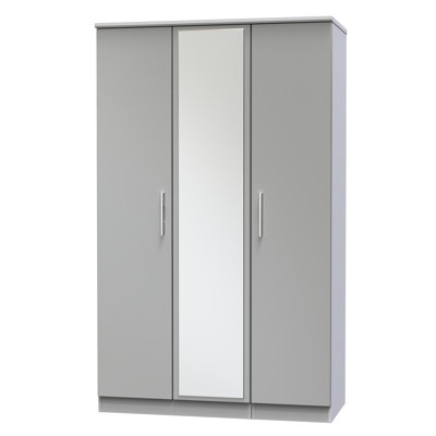 Fully Assembled Knightsbridge 3 Door Wardrobe