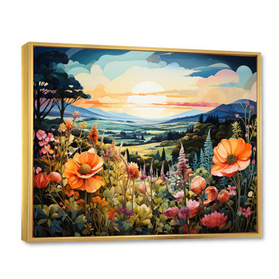" Vietnam Hills Of Da Lat " Mixed Media and Color Photography Print