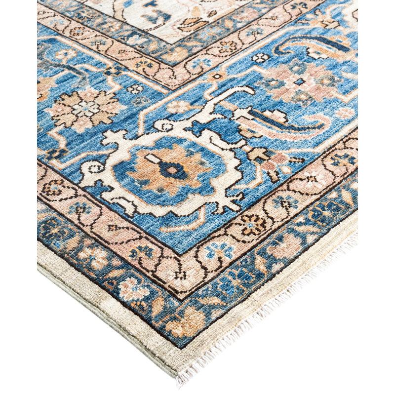 Serapi One-of-a-Kind 9' 0" X 11' 10" Hand Knotted Area Rug