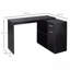 L Shaped Computer Desk, 180Â° Rotating Corner Desk With Storage Shelves, Drawer And Cabinet, Study Workstation For Home Office-360692922