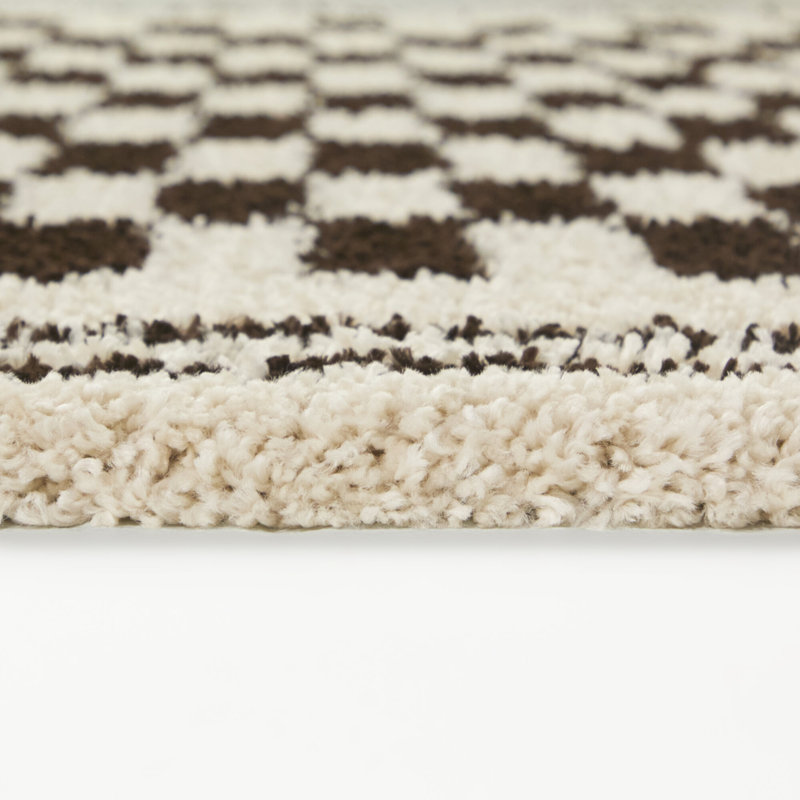Tapis brun Auden, Rectangle 5 pi 3 po x 7 pi