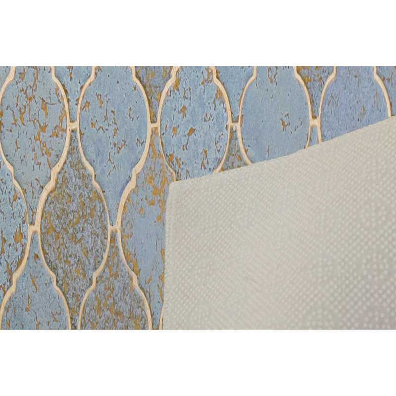Tapis 100% polyester de qualité supérieure, imprimé en 3D, 4 po x 6 pi, hauteur de poils de 0,04 po | Antibactérien, points antidérapants en PVC, lavable à la machine | Idéal pour le salon, la chambre à coucher et la salle de jeux, design élégant et durable