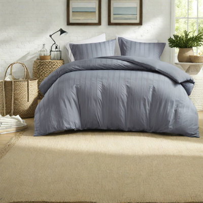 Modern 3-piece King Bedding Set, Durable Woven Polyester With Scandinavian Elegance