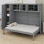Lit escamotable mural avec armoires Murphy-505726623