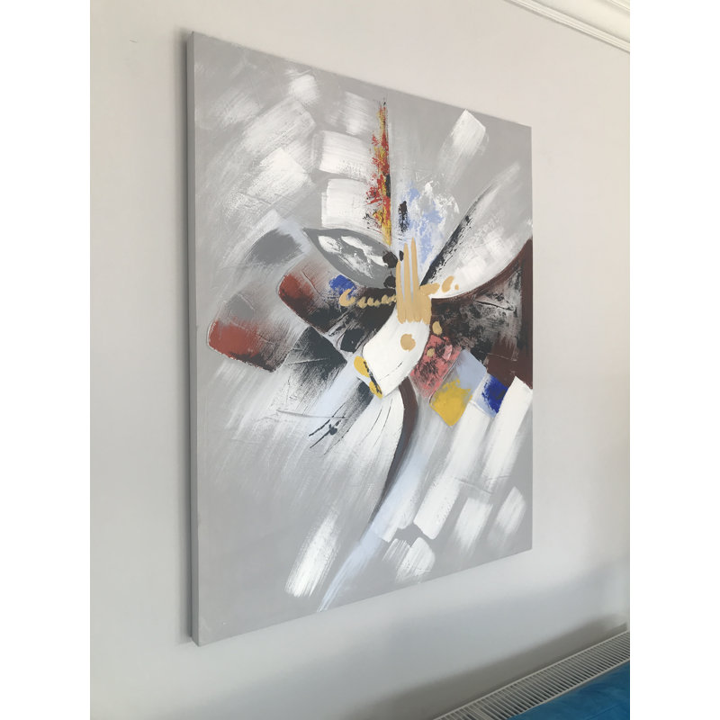 Abstract - Wrapped Canvas Painting