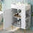 21.6'' Single Bathroom Vanity with Ceramic Top