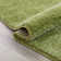Rainbow Well Sheepskin Shag Green Rug