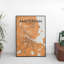 Amsterdam City Map - No Frame Print-243956487