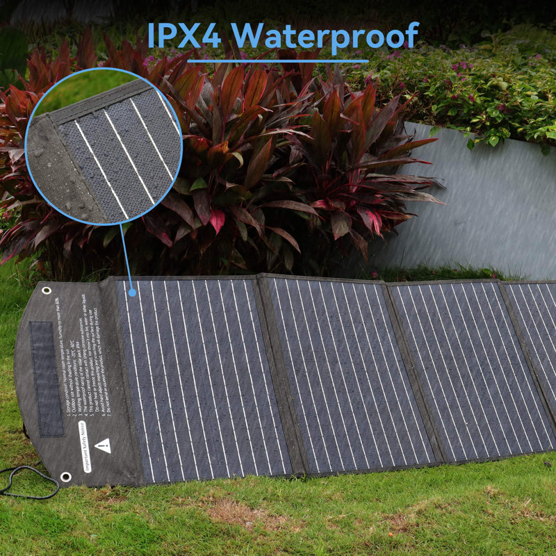 Panneau solaire portatif monocristallin