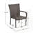 Set Of 2 Acacia Wood Patio Armchair-581281040