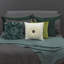  Housse de coussin en velours appliqué-902663198