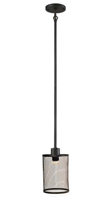 Luminaire suspendu à cylindre simple 1 lumières Ritchie