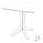 Ponente Patio Table with 4  Chairs Garden Set-5383692